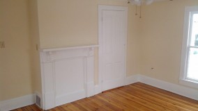 1880’s farm house interior hardwood floors